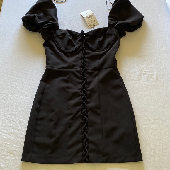Zara Dresses Zara Black Mini Corset Dress Poshmark — free download